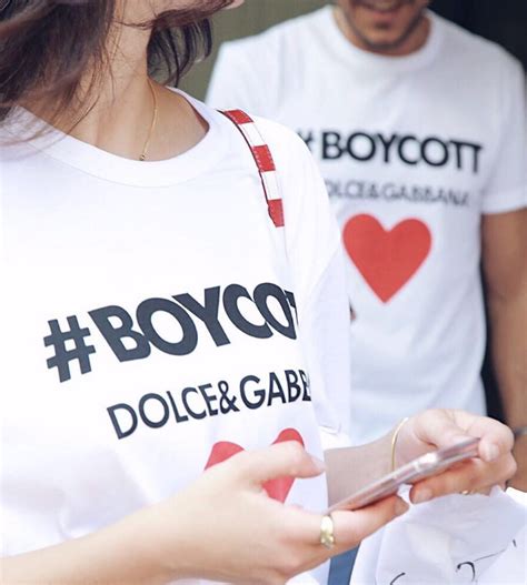 dolce gabbana boicot|dolce gabbana controversy.